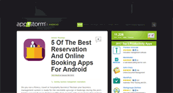 Desktop Screenshot of android.appstorm.net