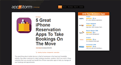 Desktop Screenshot of iphone.appstorm.net