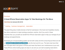 Tablet Screenshot of iphone.appstorm.net