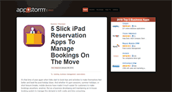 Desktop Screenshot of ipad.appstorm.net